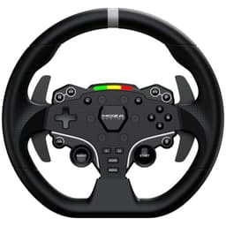 Moza Racing RS074 Negro - Volante + Pedales PC con aro texturizado, botones y d-pad iluminados, base robusta y pedales metálicos ajustables en ángulo