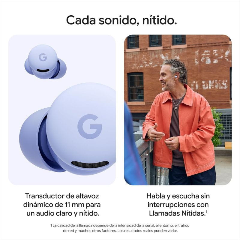 Google Pixel Buds 2a Gris - Ítem4