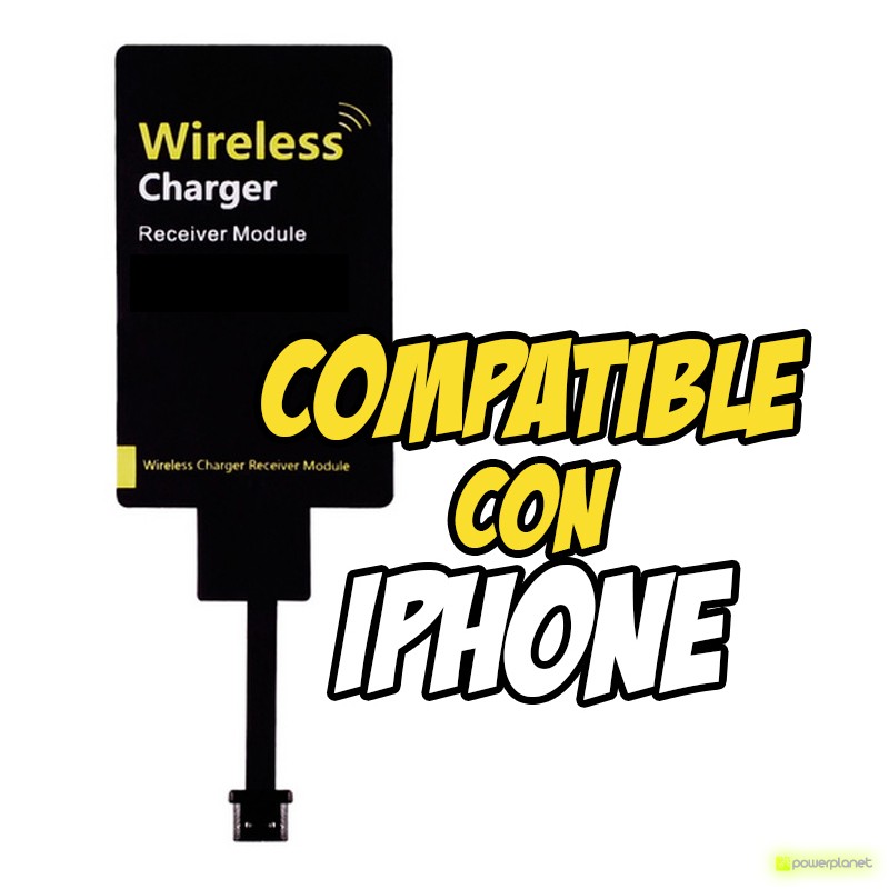 Adaptador Carga Inalámbrica para Iphone