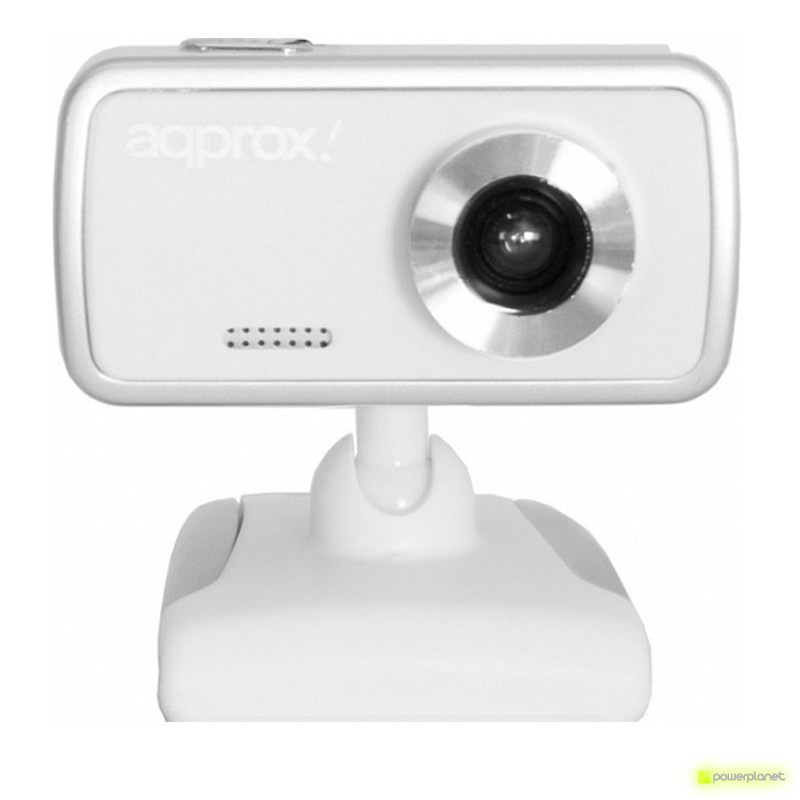 APPROX WEBCAM USB 2.0 COM MICROFONE BRANCO