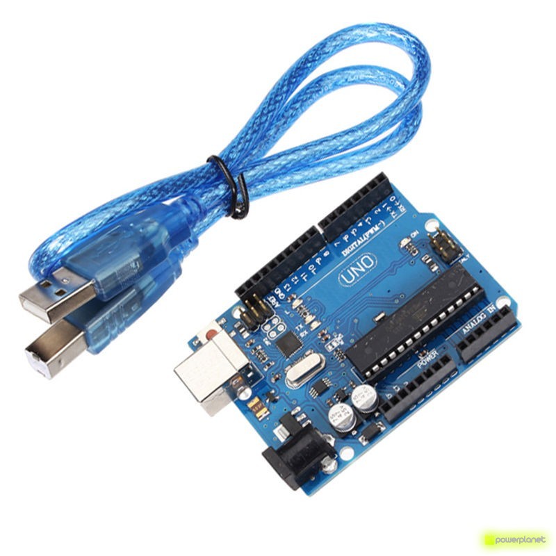 Placa Uno ATmega328P R3 Compatible con Arduino