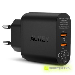 AUKEY PA-T7 Cargador de 2 Puertos USB Quick Chargue - Ítem1