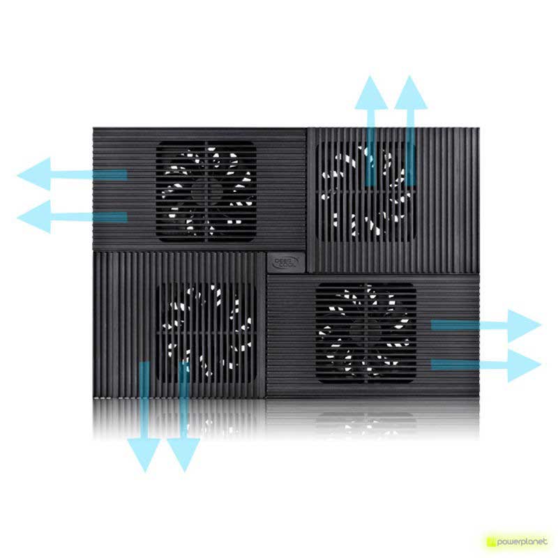 Base Portatil DeepCool Multi Core X8 17 4 Ventiladores - Ítem1