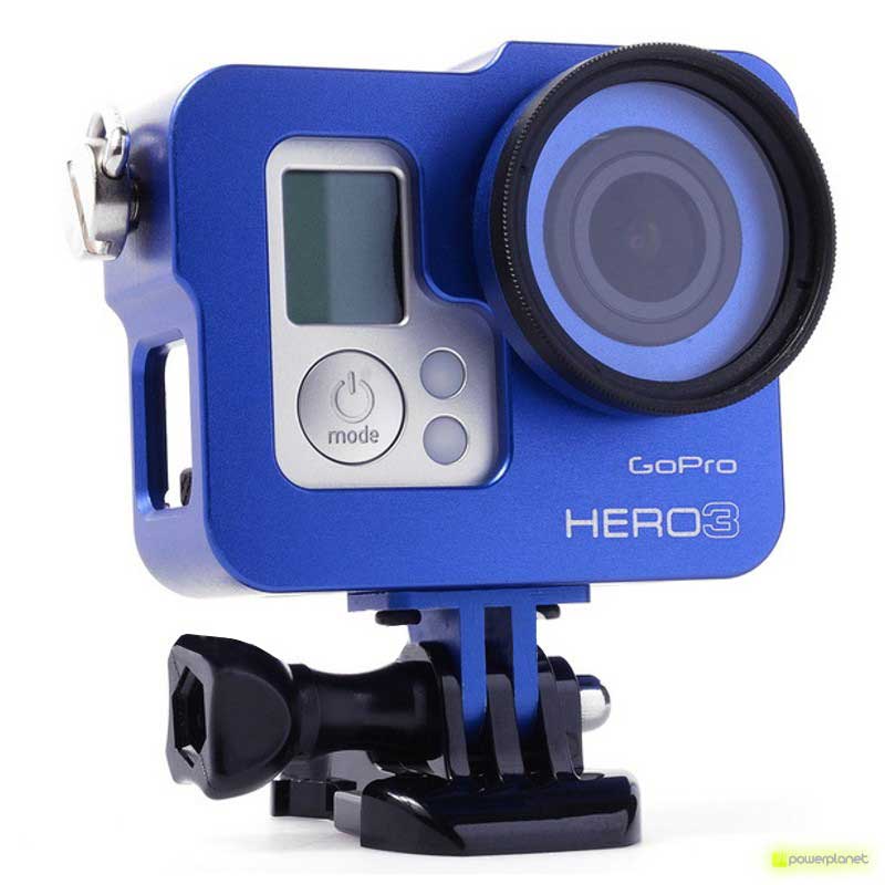 GoPro caixa de alumínio cores