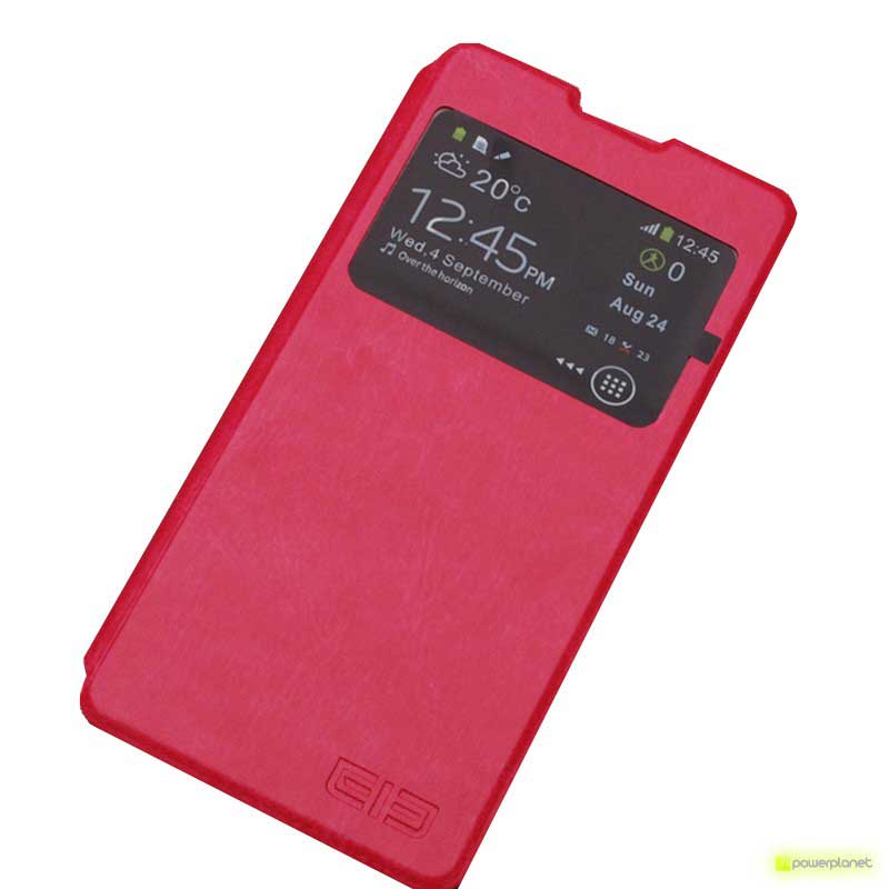 Capa com janela Elephone G7