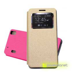 Funda Tipo Libro con Ventana Lenovo K3 Note - Ítem1