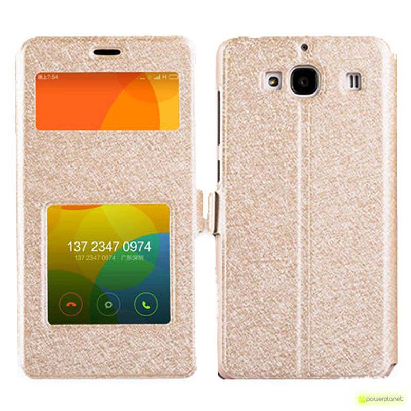 Funda con Ventana Xiaomi Redmi 2