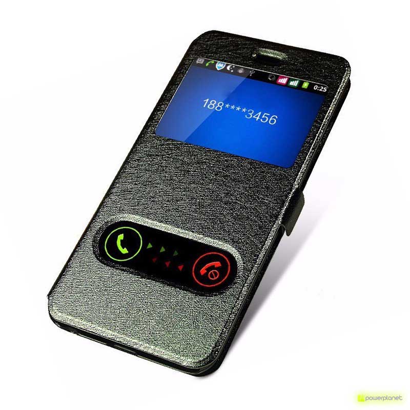 Funda Tipo Libro Con Ventana Meizu Mx4