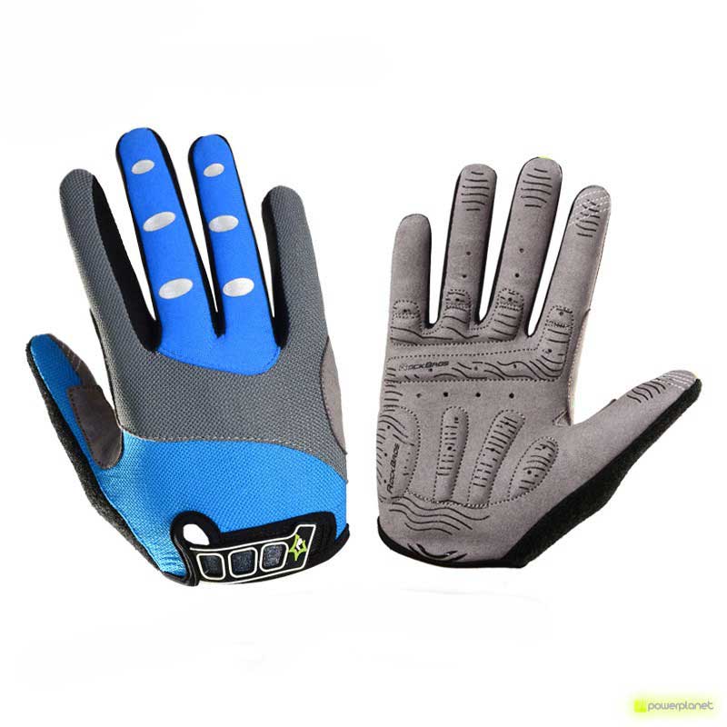 Luvas longas Rockbros Azul