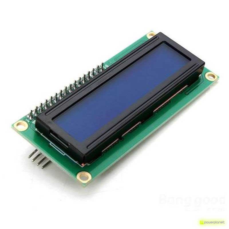 Ecrã LCD 1602 com retroiluminação para Arduino