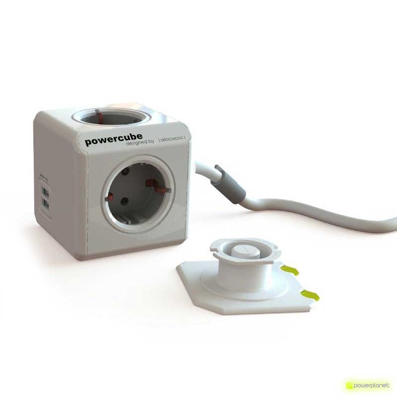 PowerCube Extended USB 4 saídas + 2 portos USB + Cabo 1.5m