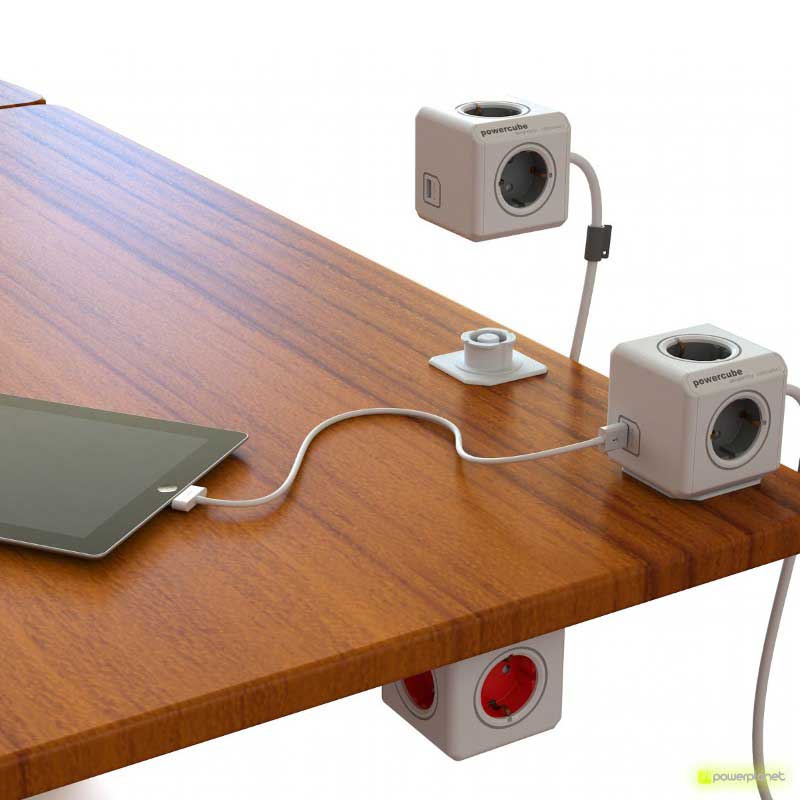 PowerCube USB étendu 4 prises + 2 ports USB + câble de 1,5 m - Ítem2
