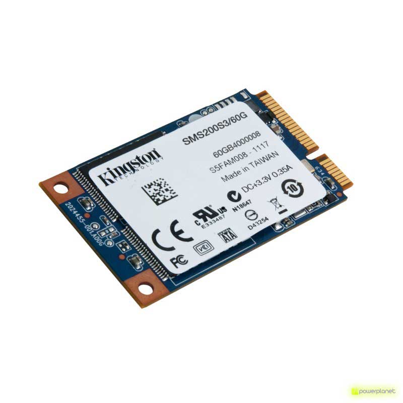 DISCO RIGIDO SSD Kingston SSDNow mS200 60GB mSATA
