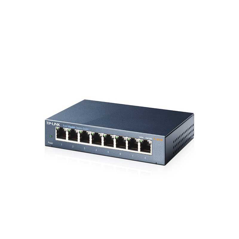 TP-Link TL-SG108 Desktop Switch with 8 ports 10/100/1000 Mbps - Item2