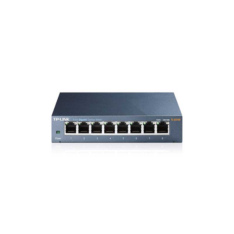 TP-LINK TL-SG108 Switch de bureau 8 ports Gigabit 10/100/1000 Mbps - Ítem3