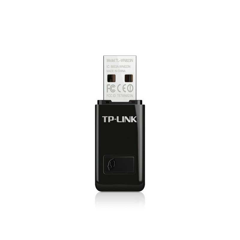 TP-LINK TL-WN823N Mini Adaptateur USB WiFi N 300 Mbps- noir