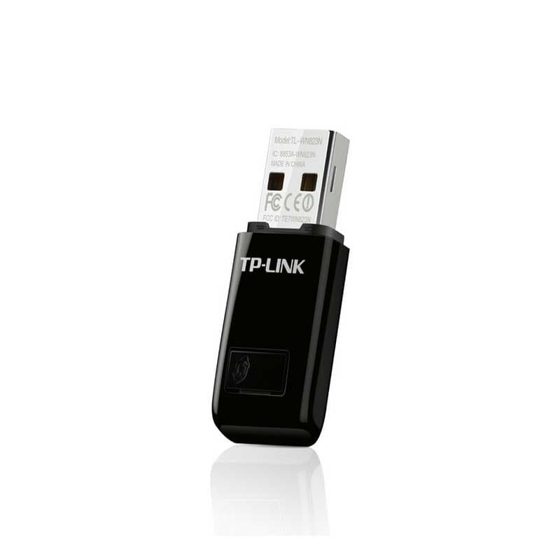 TP-LINK TL-WN823N Mini Adaptateur USB WiFi N 300 Mbps - vue arrière