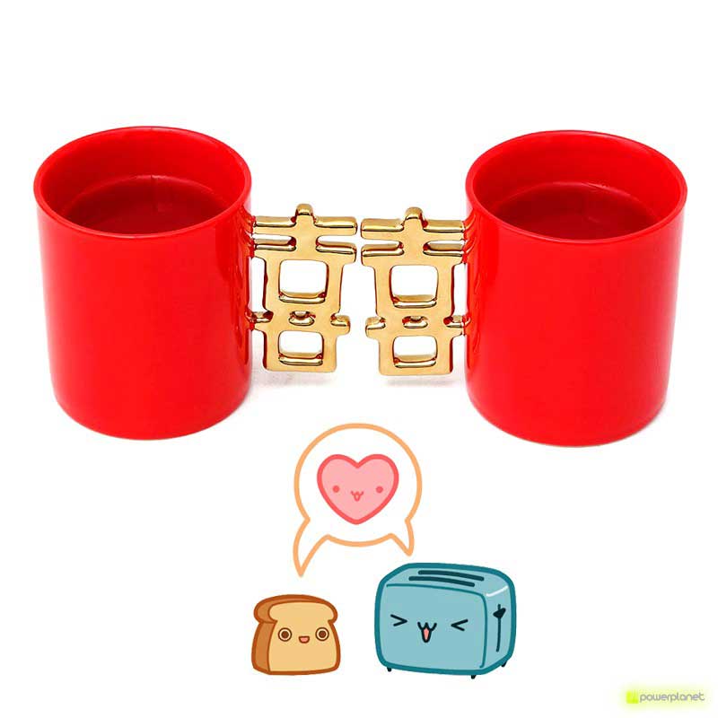 Tazas emparejadas