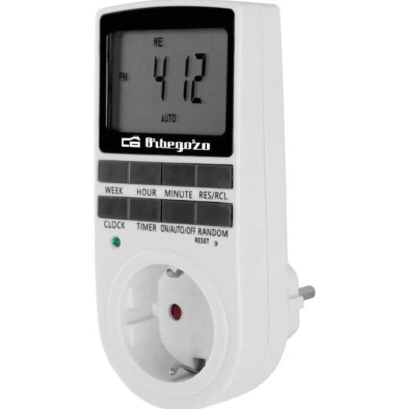 Programador de Enchufe Orbegozo PG 25 Potencia Máxima 3680W - Ítem1