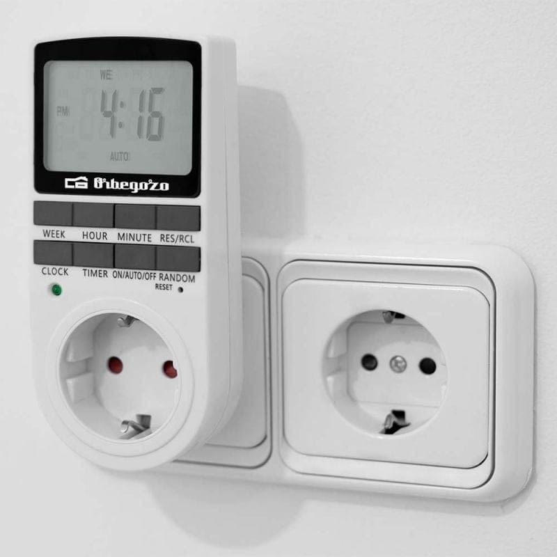 Programador de Enchufe Orbegozo PG 25 Potencia Máxima 3680W - Ítem3