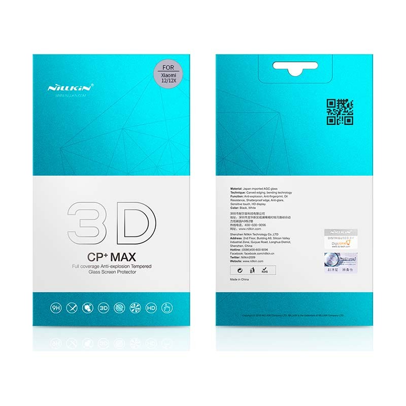 Protector de pantalla de cristal templado 3D CP+ Max de Nillkin para Xiaomi 12 / 12X - Ítem4