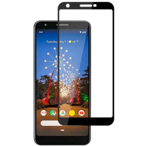 Protector de cristal templado Full Screen 3D para Google Pixel 3a