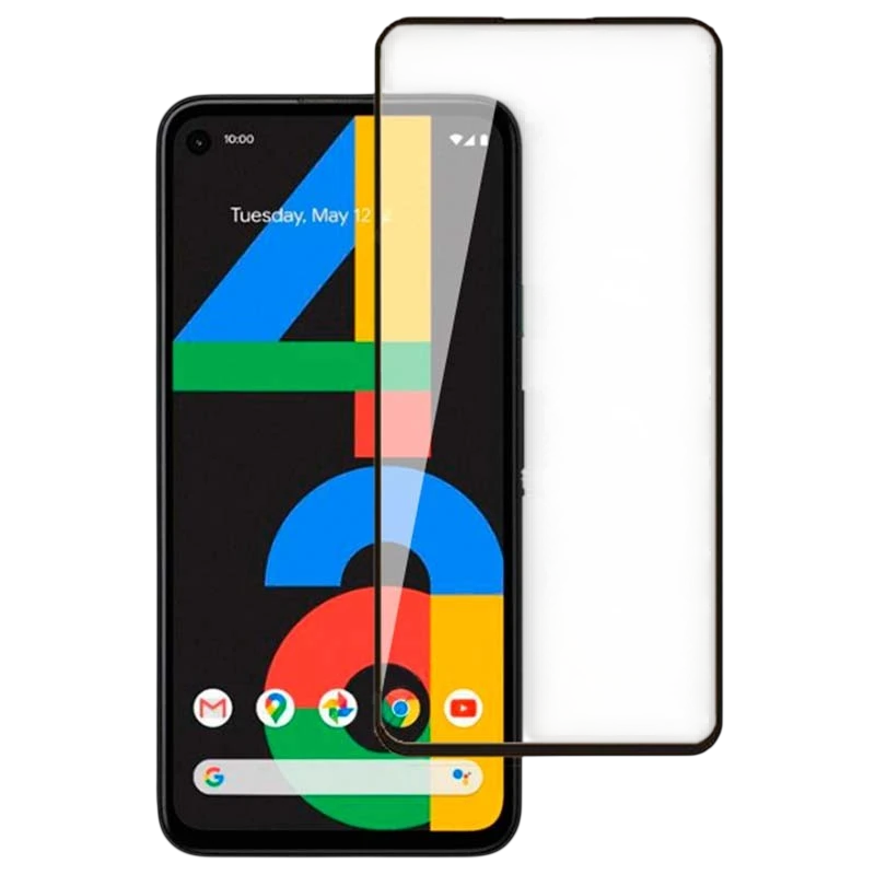 Protector de cristal templado Full Screen 3D para Google Pixel 4a - Ítem