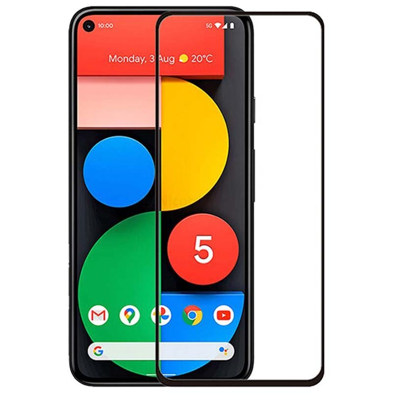 Protecteur d'écran en verre trempé Full Screen 3D pour Google Pixel 5 - Ítem