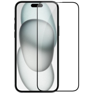 Protecteur d'écran en verre trempé Full Screen 3D pour iPhone 15 Plus