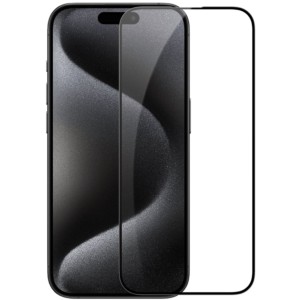 Protecteur d'écran en verre trempé Full Screen 3D pour iPhone 15 Pro