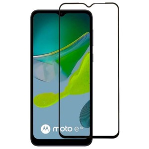 Protecteur d'écran en verre trempé Full Screen 3D pour Motorola Moto E13