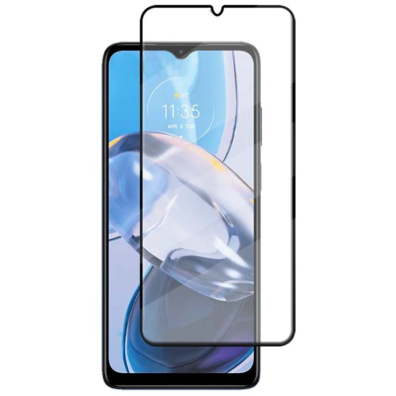 Protecteur d'écran en verre trempé Full Screen 3D pour Motorola Moto E22 - Ítem