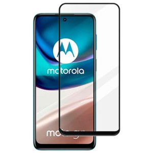 Protecteur d'écran en verre trempé Full Screen 3D pour Motorola Moto G42