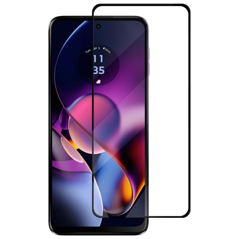 Película de ecrã de vidro temperado Motorola Moto G54 Full Screen 3D - Item