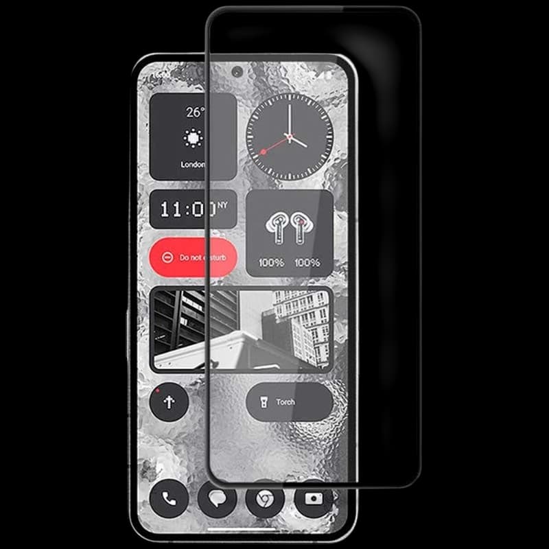 Protecteur d'écran en verre trempé Full Screen 3D pour Nothing Phone 2