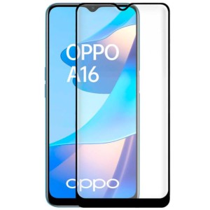Protecteur d'écran en verre trempé Full Screen 3D pour Oppo A54s