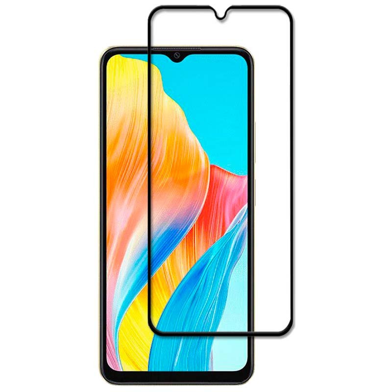 Protecteur d'écran en verre trempé Full Screen 3D pour Oppo A38 - Ítem