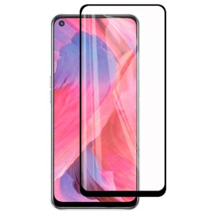 Protecteur d'écran en verre trempé Full Screen 3D pour Oppo A54 5G