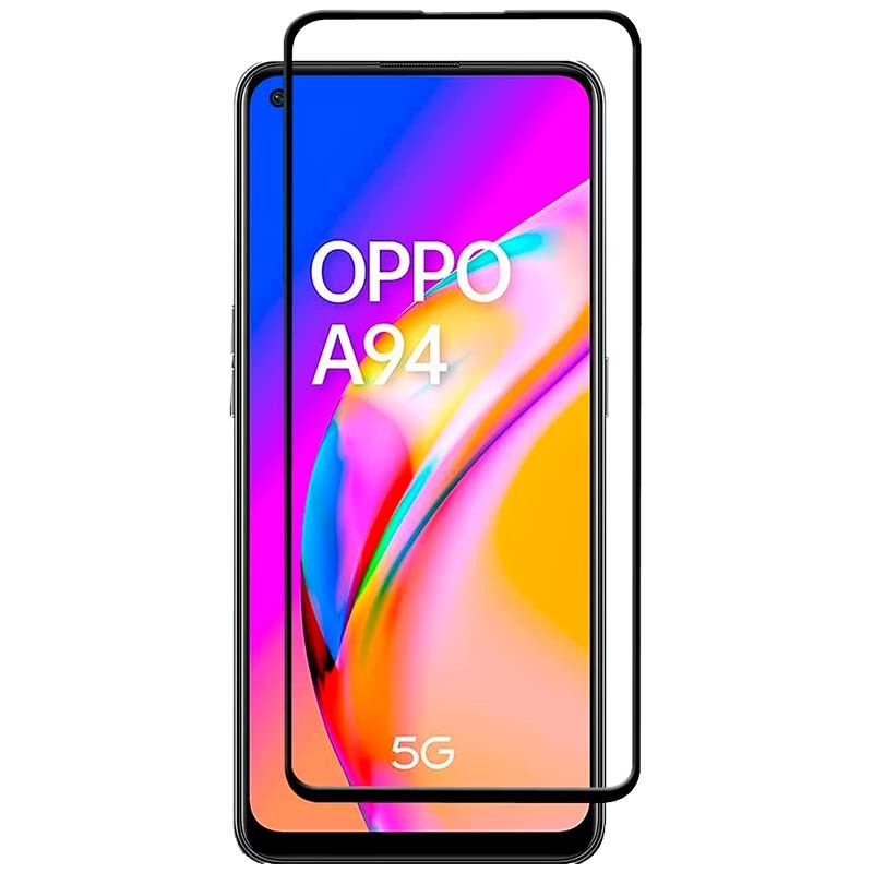 Protecteur d'écran en verre trempé Full Screen 3D pour Oppo A94 5G - Ítem