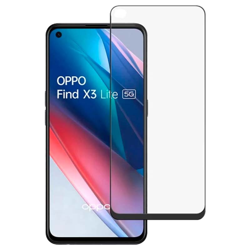 Protecteur d'écran en verre trempé Oppo Find X3 Lite / Find X5 Lite Full Screen 3D - Ítem