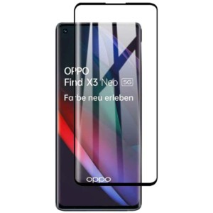 Protecteur d'écran en verre trempé Oppo Find X3 Neo Full Screen 3D