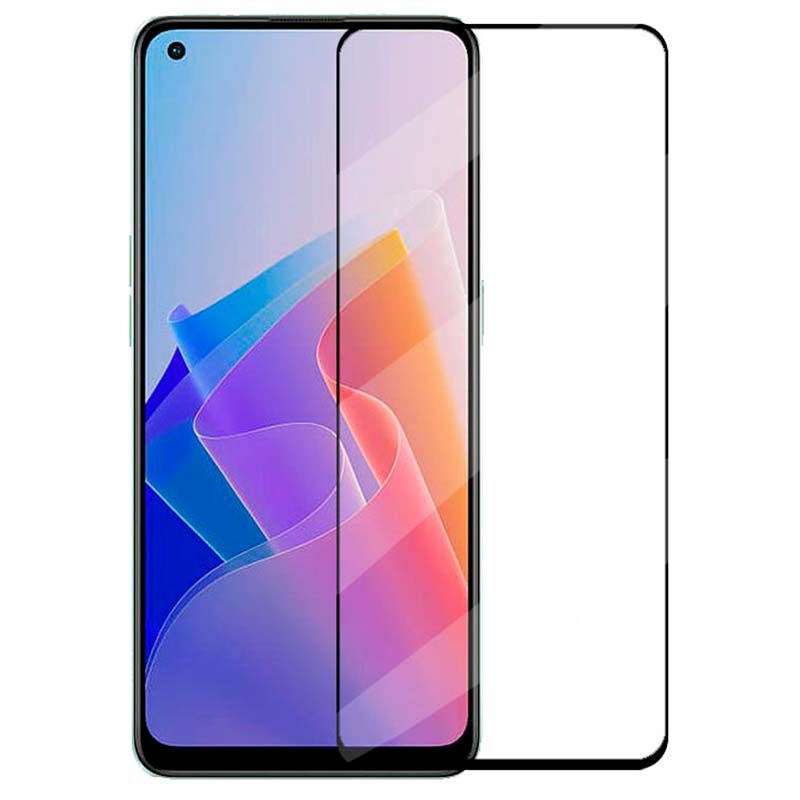 Protecteur d'écran en verre trempé Oppo Reno8 Lite Full Screen 3D - Ítem