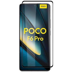 Protecteur d'écran en verre trempé Full Screen 3D pour Xiaomi Poco F6 Pro 5G