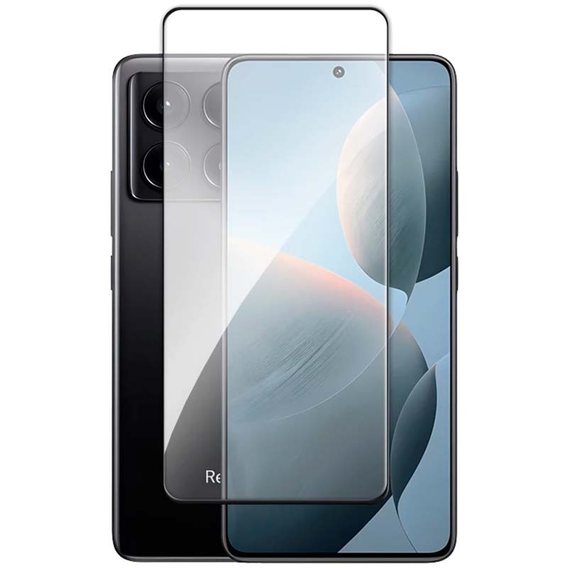 Holilo Para Xiaomi POCO X6 PRO 5G [2+2 Piezas] Protector de Pantalla  Cristal Templado + Protector cámara, 9H Dureza HD Vidrio Templado  Anti-Arañazos