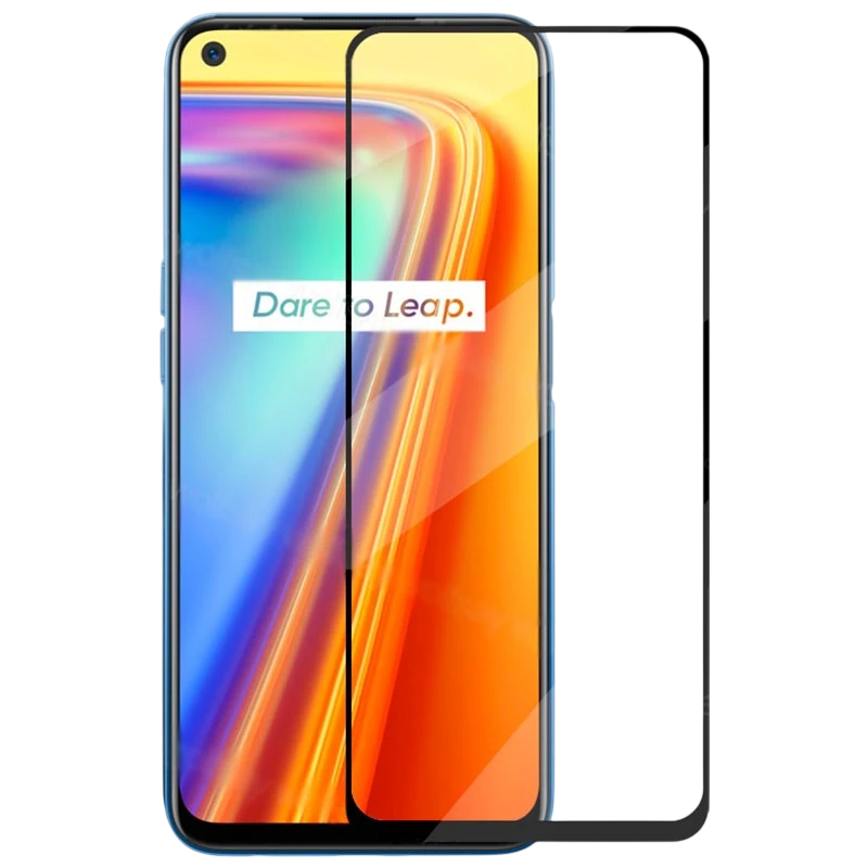 Protetor de ecrã de vidro temperado Realme 7 Full Screen 3D - Item