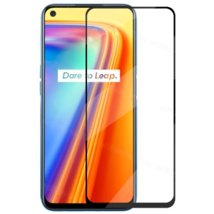 Protecteur d'écran en verre trempé Full Screen 3D pour Realme 7