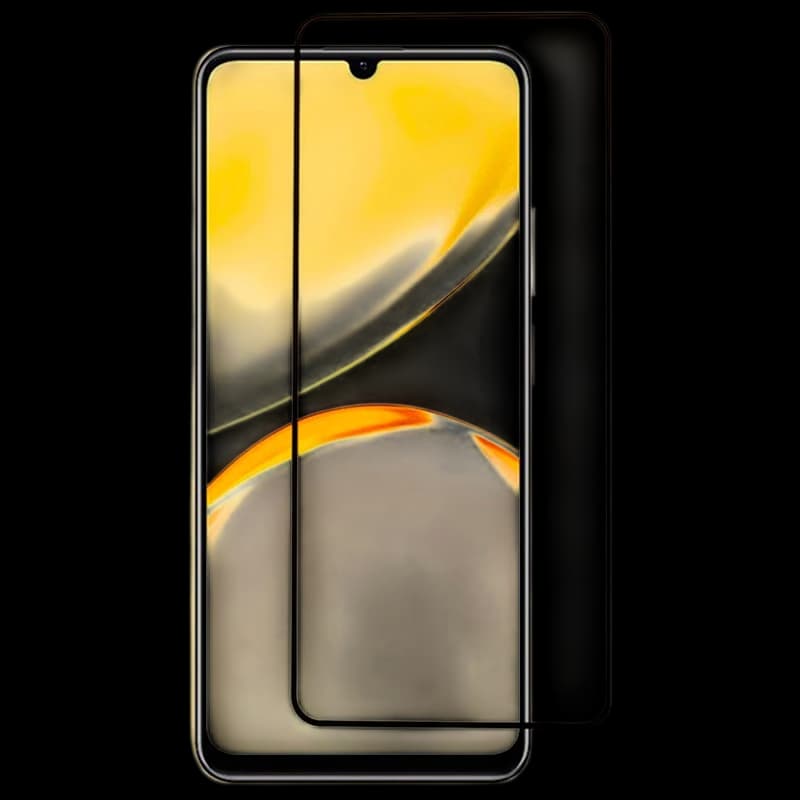 Protecteur d'écran en verre trempé Full Screen 3D pour Realme  C75