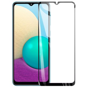 Protecteur d'écran en verre trempé Full Screen 3D pour Samsung Galaxy A02 A025