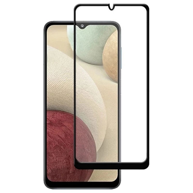 Protetor de ecrã de vidro temperado Samsung Galaxy A12 A125 Full Screen 3D - Item