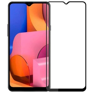 Protecteur d'écran en verre trempé Full Screen 3D pour Samsung Galaxy A20s